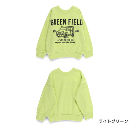 日本童裝 Branshes 印花衛衣 80-130cm 男童款 冬季 TOPS