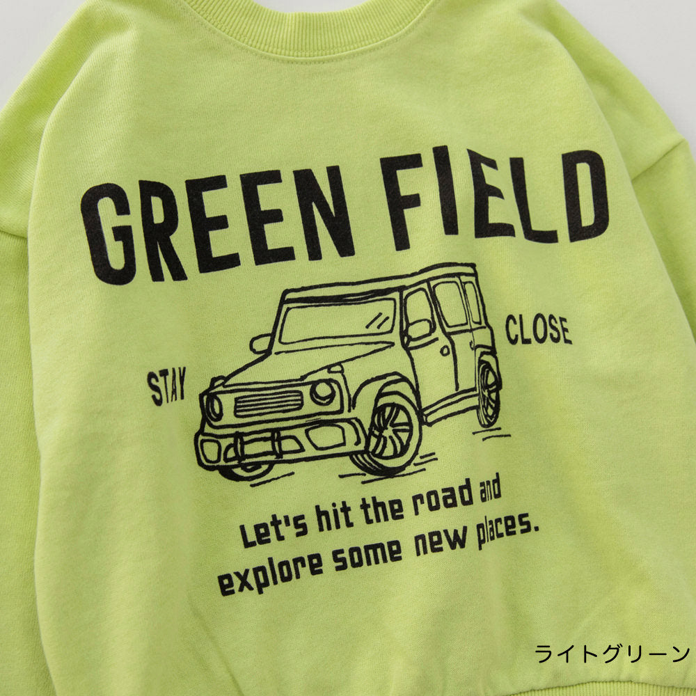 日本童裝 Branshes 印花衛衣 80-130cm 男童款 冬季 TOPS