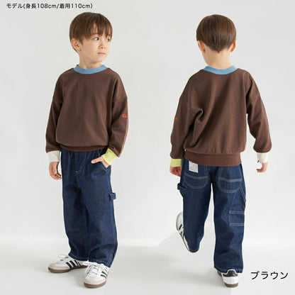 日本童裝 Branshes 印花衛衣 80-130cm 男童款 冬季 TOPS