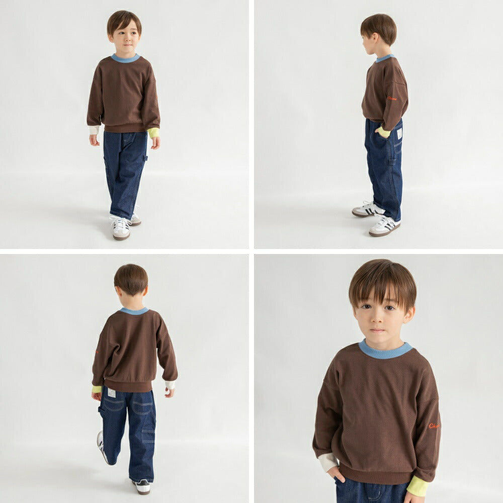 日本童裝 Branshes 印花衛衣 80-130cm 男童款 冬季 TOPS