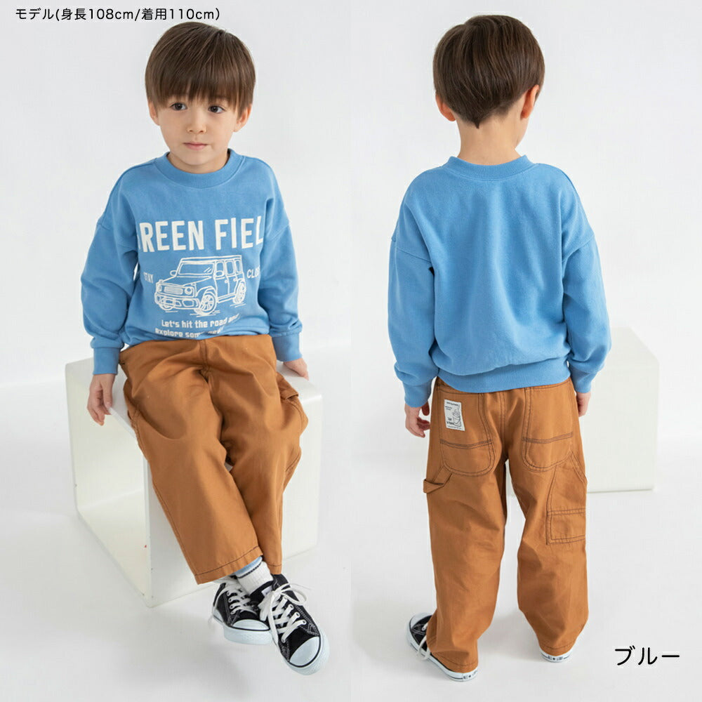 日本童裝 Branshes 印花衛衣 80-130cm 男童款 冬季 TOPS