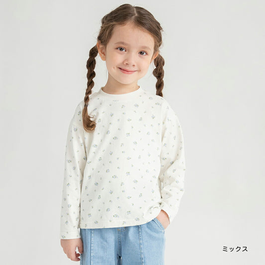 日本童裝 Branshes 印花上衣 80-130cm 女童款 冬季 TOPS