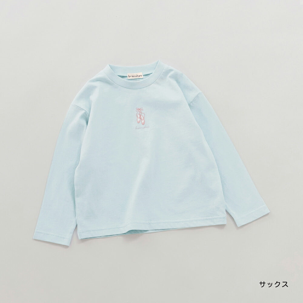 日本童裝 Branshes 印花上衣 80-130cm 女童款 冬季 TOPS