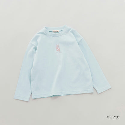 日本童裝 Branshes 印花上衣 80-130cm 女童款 冬季 TOPS