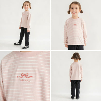 日本童裝 Branshes 印花上衣 80-130cm 女童款 冬季 TOPS