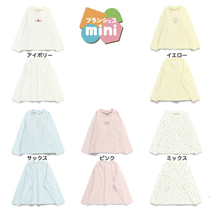 日本童裝 Branshes 印花上衣 80-130cm 女童款 冬季 TOPS