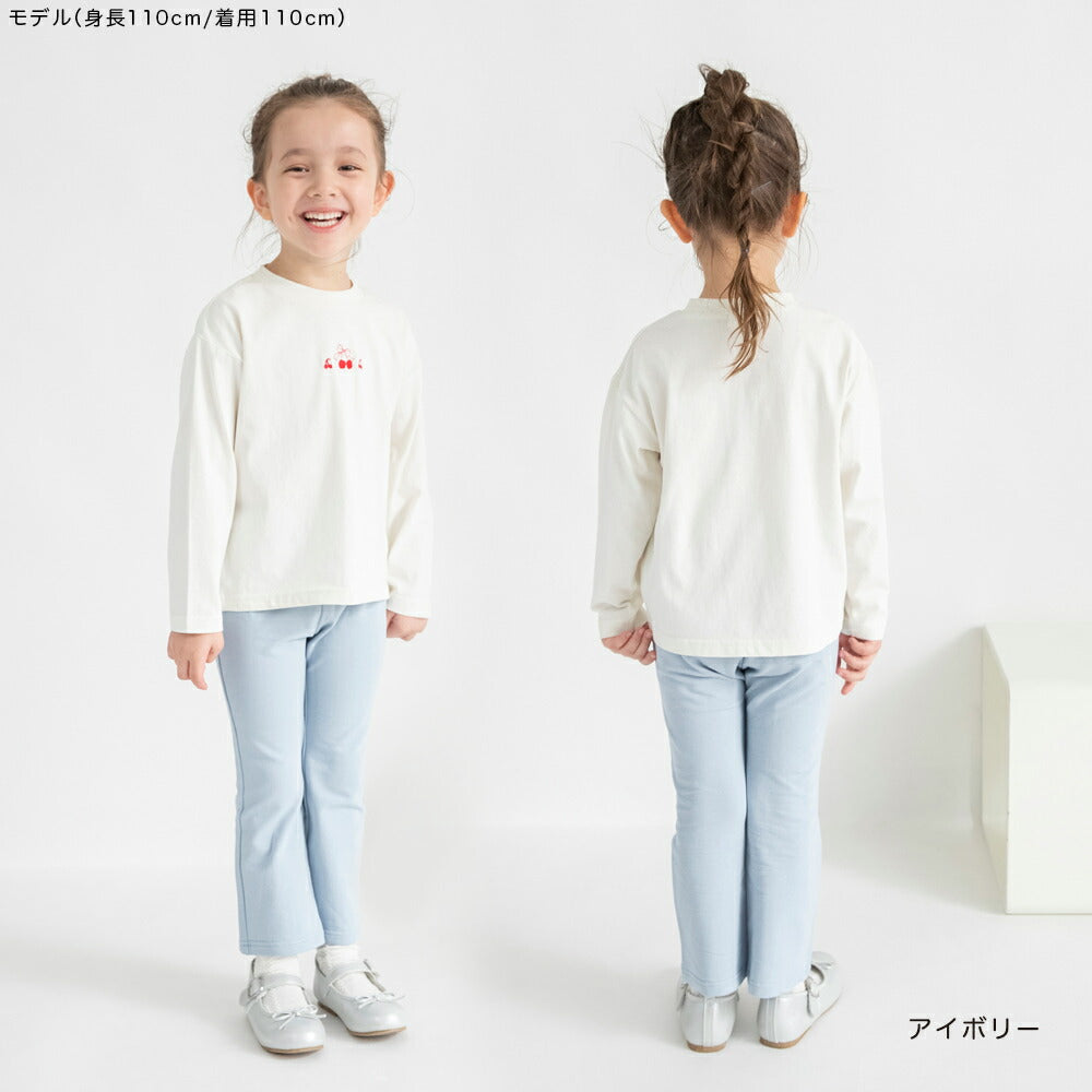 日本童裝 Branshes 印花上衣 80-130cm 女童款 冬季 TOPS