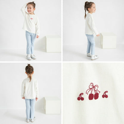 日本童裝 Branshes 印花上衣 80-130cm 女童款 冬季 TOPS