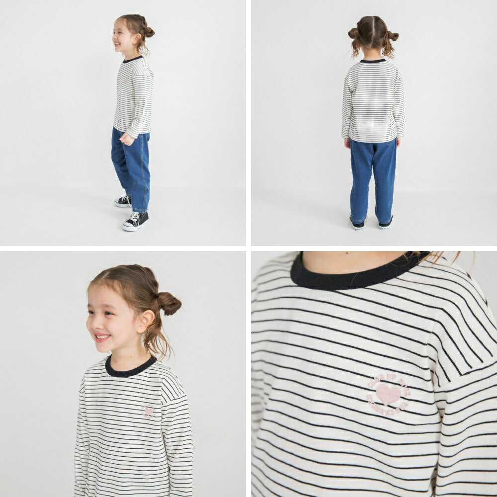 日本童裝 Branshes 印花上衣 80-150cm 女童款 冬季 TOPS