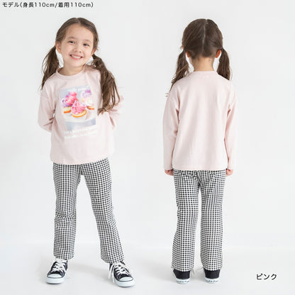 日本童裝 Branshes 印花上衣 80-150cm 女童款 冬季 TOPS