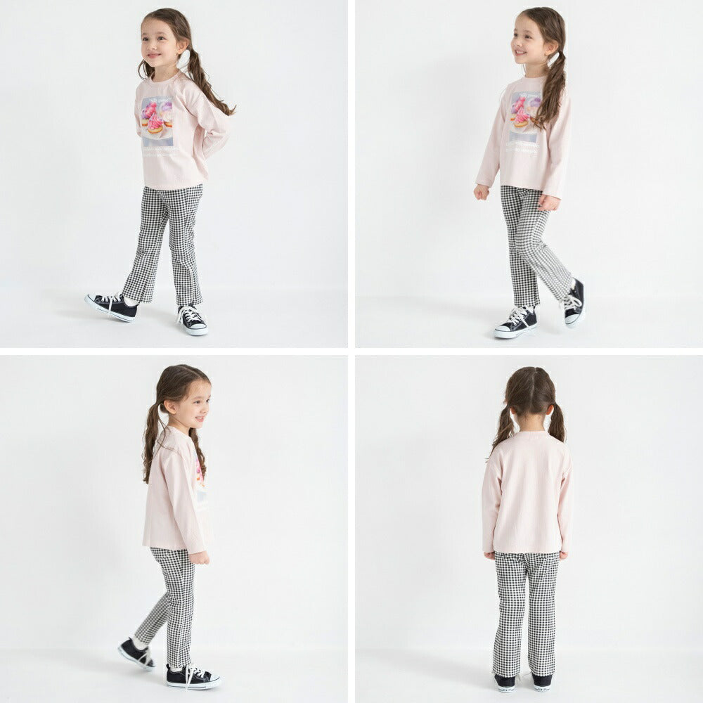 日本童裝 Branshes 印花上衣 80-150cm 女童款 冬季 TOPS