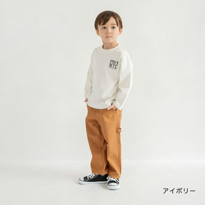 日本童裝 Branshes 印花上衣 80-150cm 男童款 冬季 TOPS 聖誕紅/新年紅