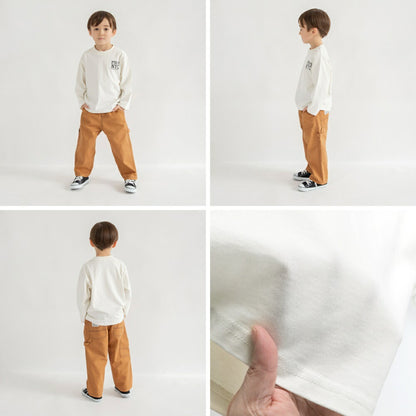 日本童裝 Branshes 印花上衣 80-150cm 男童款 冬季 TOPS 聖誕紅/新年紅