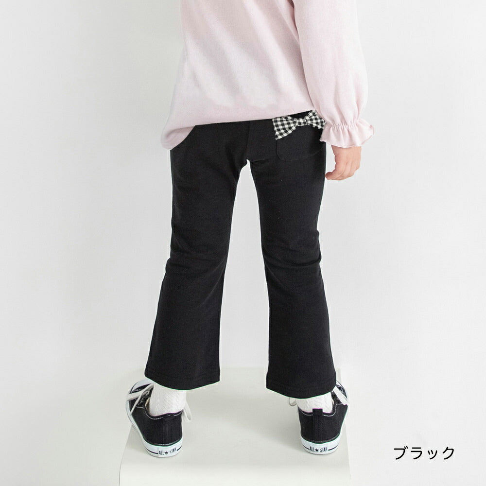 日本童裝 Branshes  緞帶口袋長褲 80-130cm 女童款 冬季 PANTS
