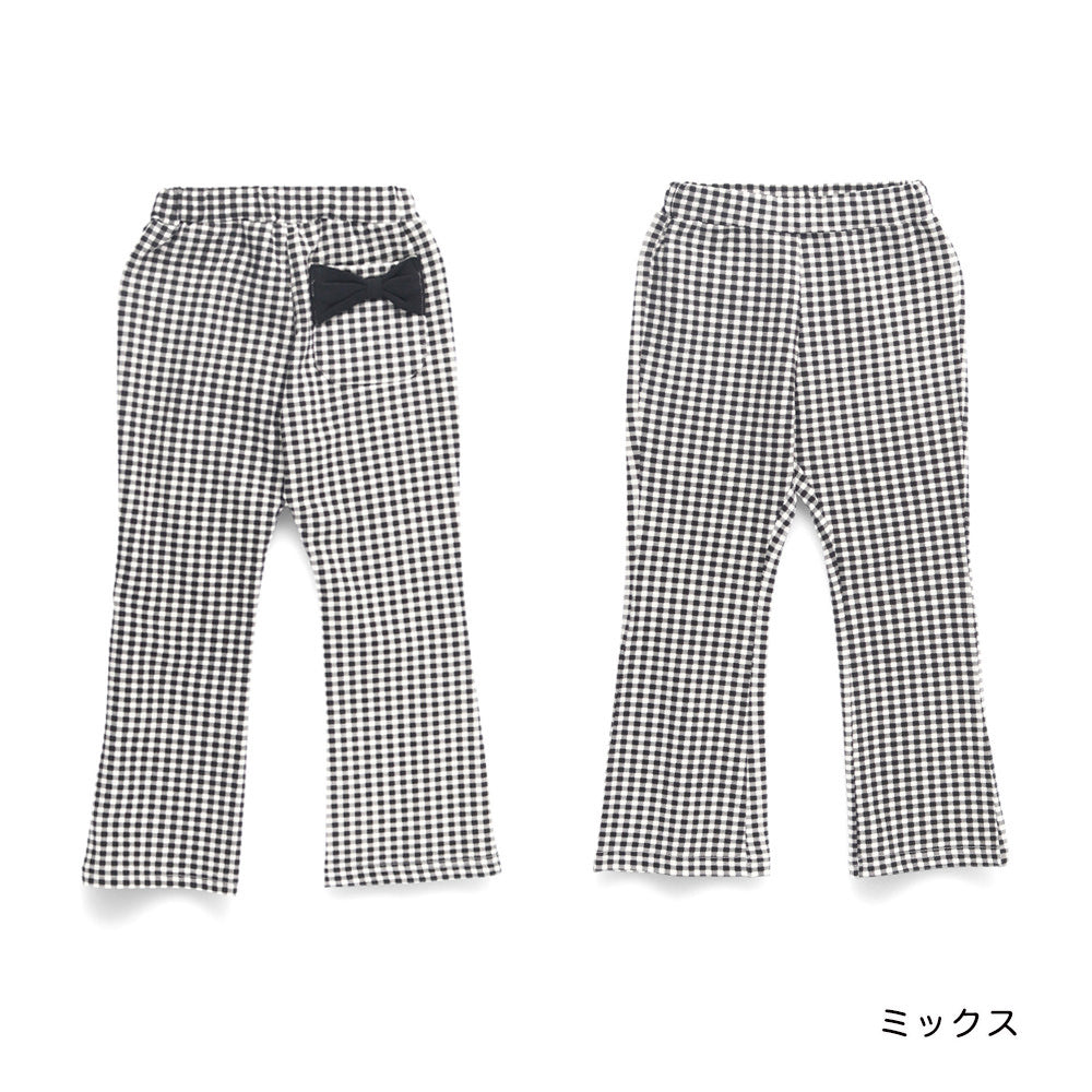 日本童裝 Branshes  緞帶口袋長褲 80-130cm 女童款 冬季 PANTS