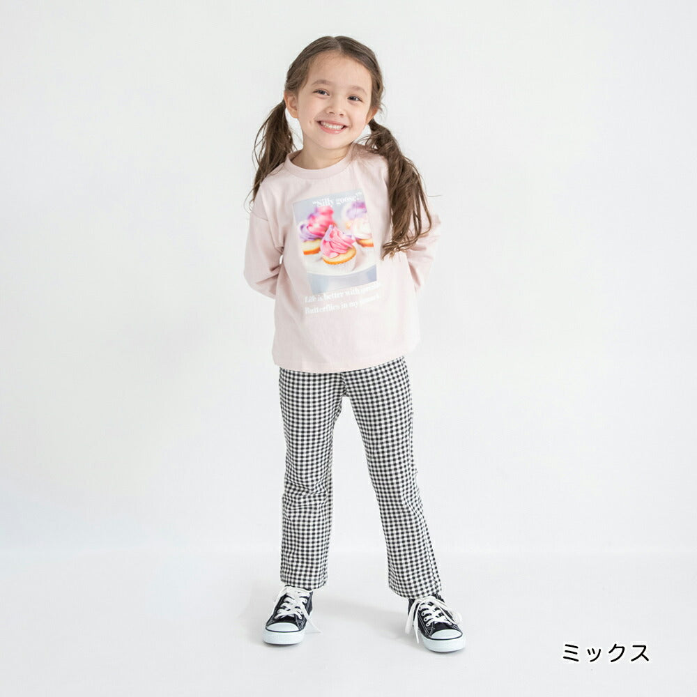 日本童裝 Branshes  緞帶口袋長褲 80-130cm 女童款 冬季 PANTS