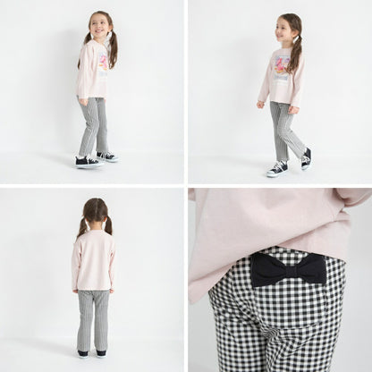 日本童裝 Branshes  緞帶口袋長褲 80-130cm 女童款 冬季 PANTS