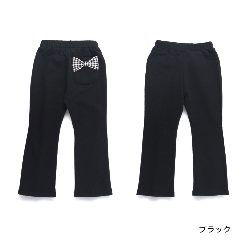 日本童裝 Branshes  緞帶口袋長褲 80-130cm 女童款 冬季 PANTS
