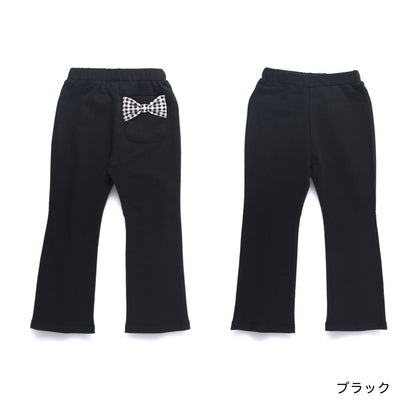 日本童裝 Branshes  緞帶口袋長褲 80-130cm 女童款 冬季 PANTS