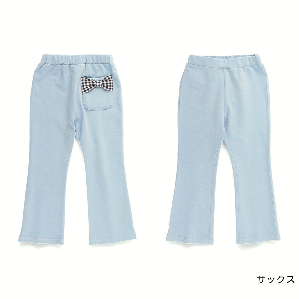 日本童裝 Branshes  緞帶口袋長褲 80-130cm 女童款 冬季 PANTS