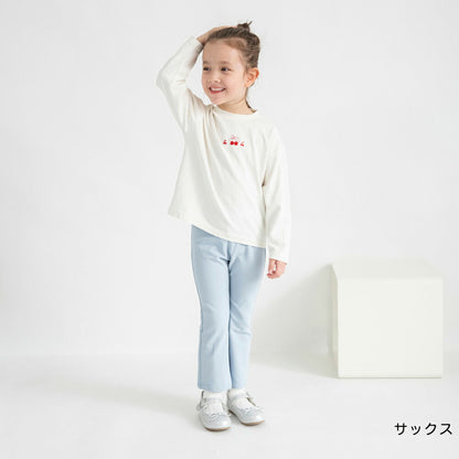 日本童裝 Branshes  緞帶口袋長褲 80-130cm 女童款 冬季 PANTS