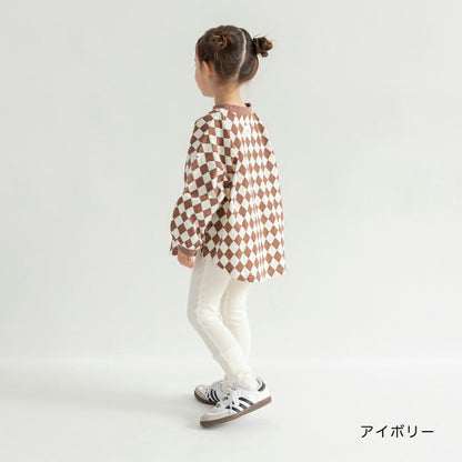 日本童裝 Branshes 緊身褲 90-140cm 女童款 冬季 PANTS