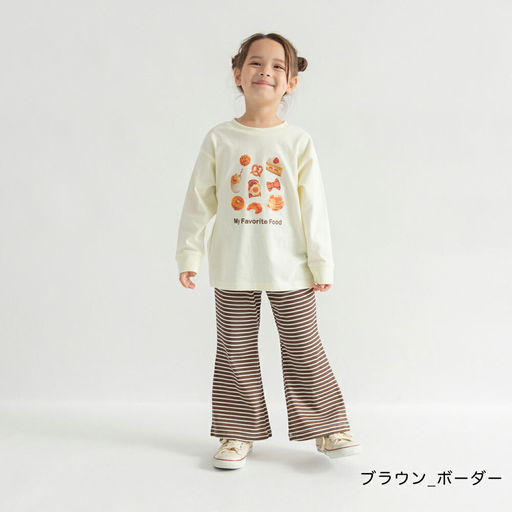 日本童裝 Branshes 喇叭長褲 90-150cm 女童款 冬季 PANTS