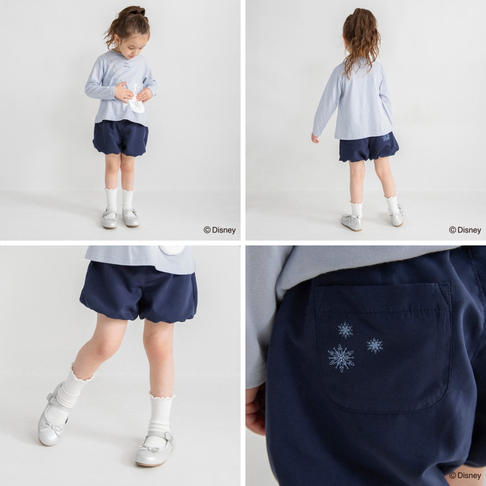 日本童裝 Branshes x Disney 泡泡短褲 90-130cm 女童款 春季 PANTS