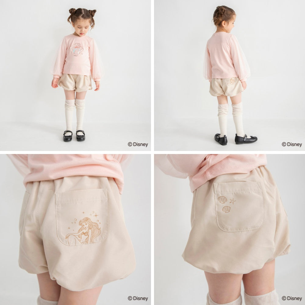 日本童裝 Branshes x Disney 泡泡短褲 90-130cm 女童款 春季 PANTS