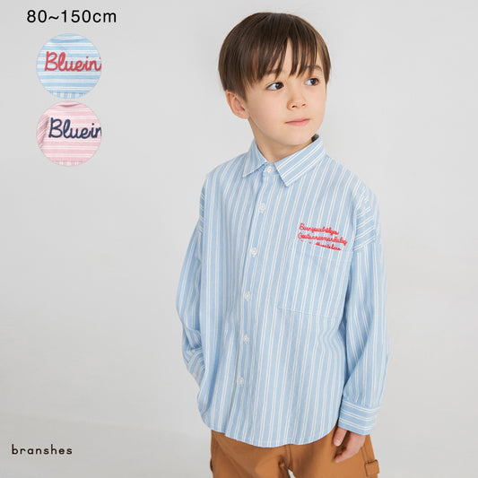 日本童裝 Branshes 襯衫 80-150cm 男童款 春季 TOPS 新之春