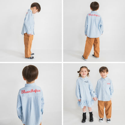 日本童裝 Branshes 襯衫 80-150cm 男童款 春季 TOPS 新之春