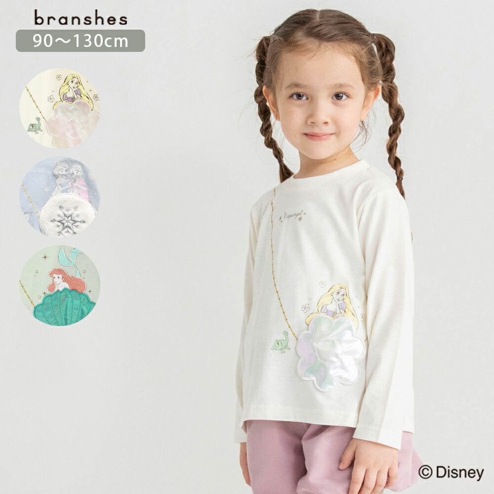 日本童裝 Branshes x Disney 假斜孭袋上衣 90-130cm 女童款 春季 TOPS