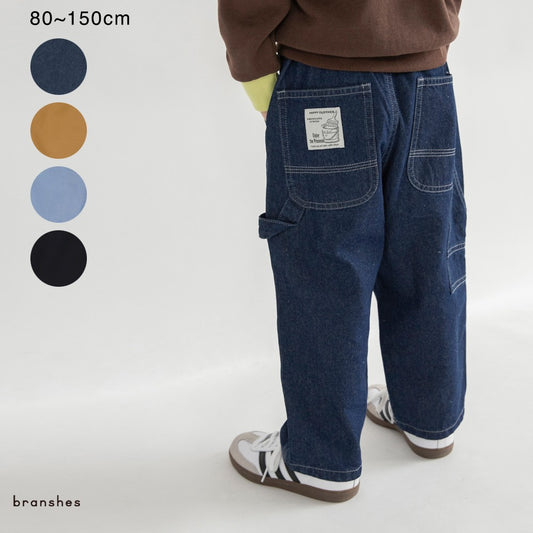 日本童裝 Branshes 工裝長褲 80-150cm 男童款 春季 PANTS
