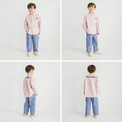 日本童裝 Branshes 工裝長褲 80-150cm 男童款 春季 PANTS