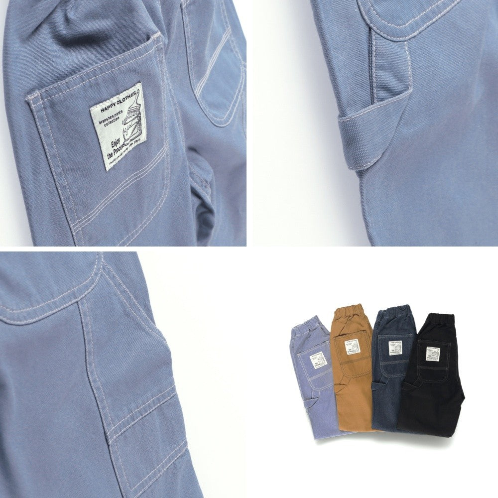 日本童裝 Branshes 工裝長褲 80-150cm 男童款 春季 PANTS