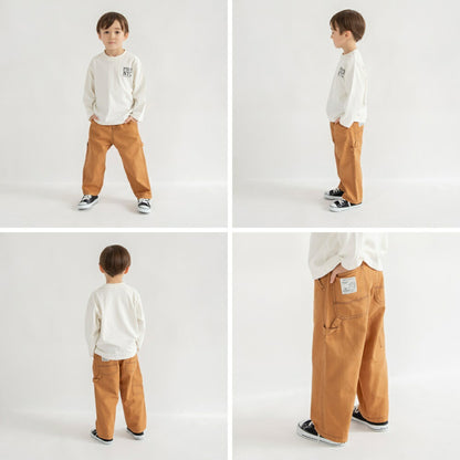 日本童裝 Branshes 工裝長褲 80-150cm 男童款 春季 PANTS