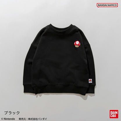 日本童裝 Branshes x Super Mario 印花衛衣 80-150cm 男童款/女童款 春季 TOPS 聖誕紅/新年紅