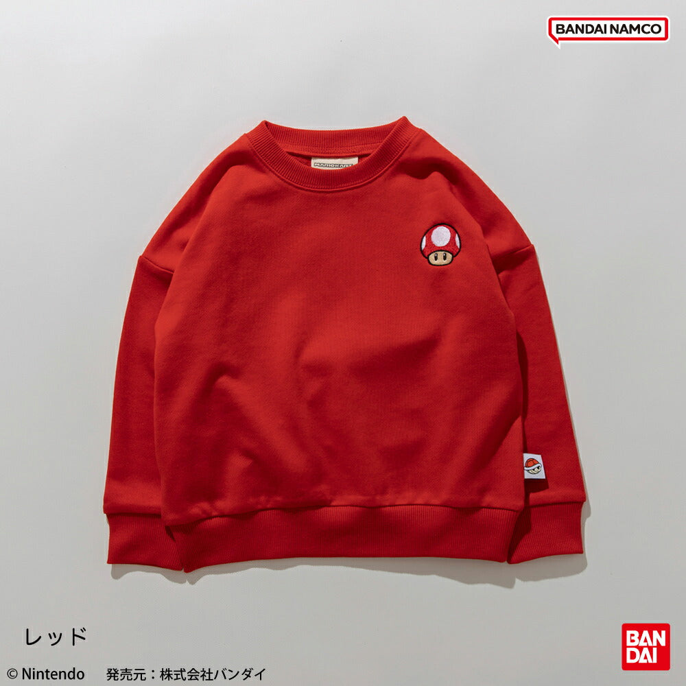 日本童裝 Branshes x Super Mario 印花衛衣 80-150cm 男童款/女童款 春季 TOPS 聖誕紅/新年紅