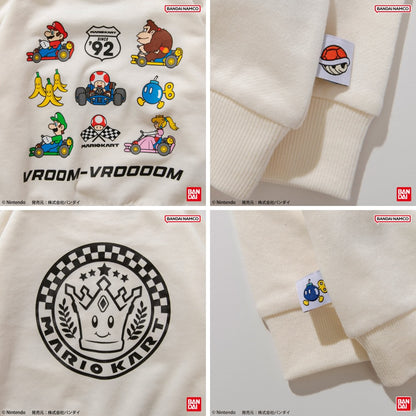 日本童裝 Branshes x Super Mario 印花衛衣 80-150cm 男童款/女童款 春季 TOPS 聖誕紅/新年紅