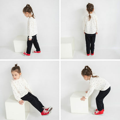 日本童裝 Branshes 馬卡龍長褲 80-150cm 女童款 春季 PANTS