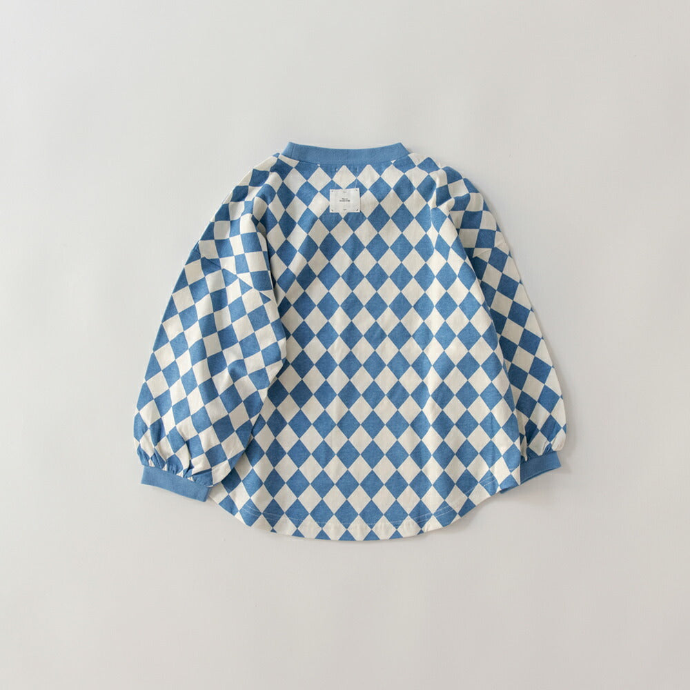 日本童裝 Branshes 印花長袖上衣 100-150cm 女童款 春季 TOPS