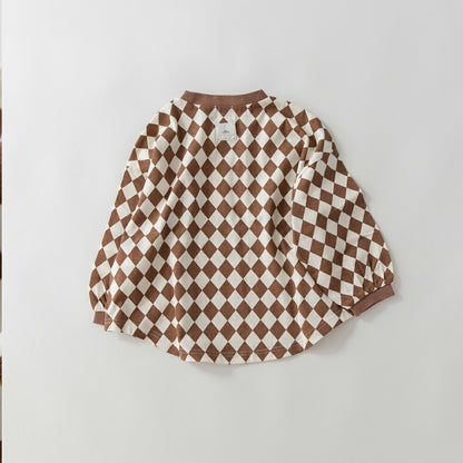 日本童裝 Branshes 印花長袖上衣 100-150cm 女童款 春季 TOPS