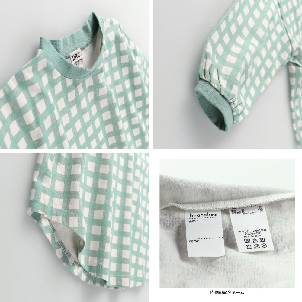 日本童裝 Branshes 印花長袖上衣 100-150cm 女童款 春季 TOPS