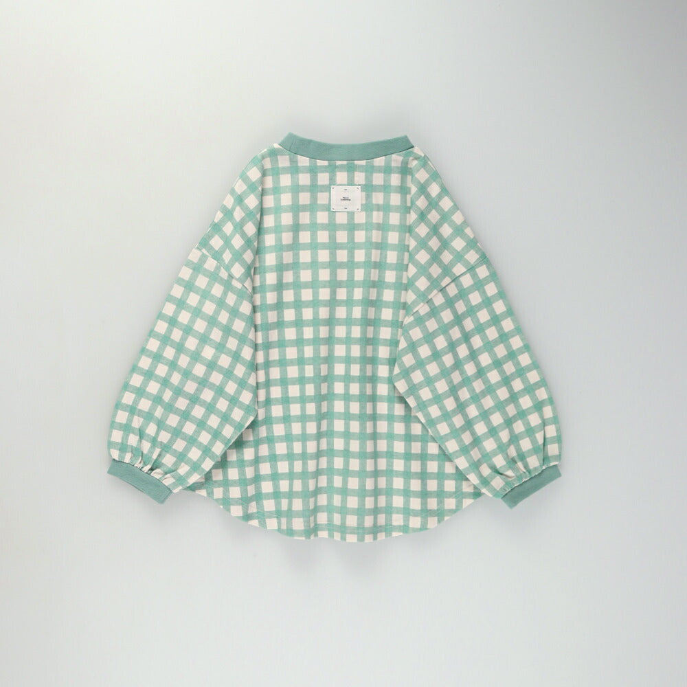 日本童裝 Branshes 印花長袖上衣 100-150cm 女童款 春季 TOPS