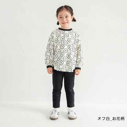 日本童裝 Branshes 印花長袖上衣 100-150cm 女童款 春季 TOPS