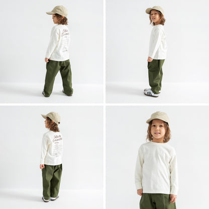 日本童裝 Branshes 印花長袖上衣 100-160cm 男童款/女童款 春季 TOPS