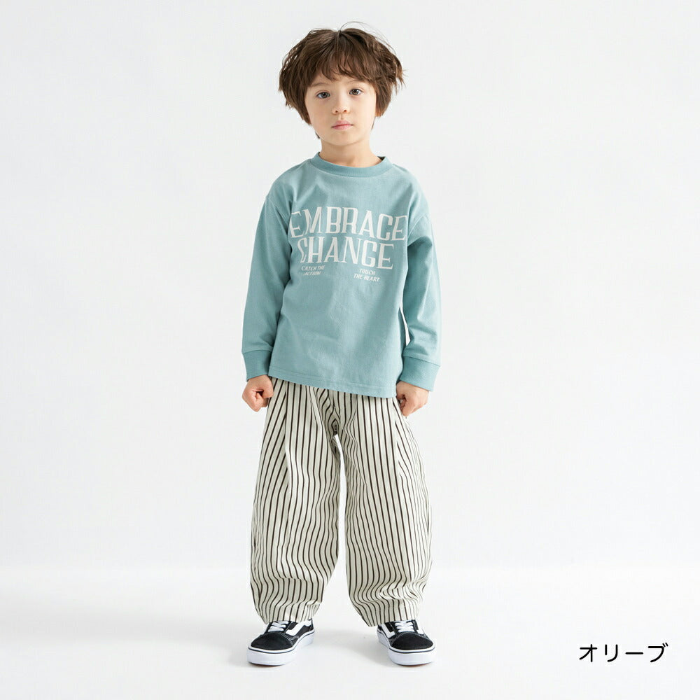 日本童裝 Branshes 印花長袖上衣 100-160cm 男童款/女童款 春季 TOPS