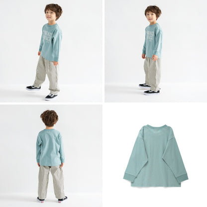 日本童裝 Branshes 印花長袖上衣 100-160cm 男童款/女童款 春季 TOPS