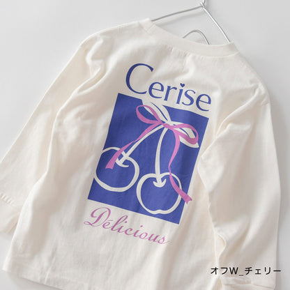 日本童裝 Branshes 印花長袖上衣 100-160cm 男童款/女童款 春季 TOPS