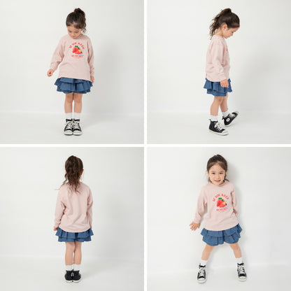 日本童裝 Branshes 印花長袖上衣 100-160cm 男童款/女童款 春季 TOPS